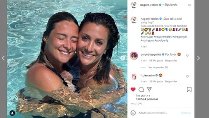 Nagore Robles y Sandra Barneda no descuidan su rutina de entrenamiento