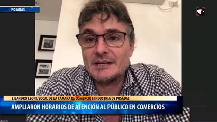 Ampliaron horarios de atención al público en comercios