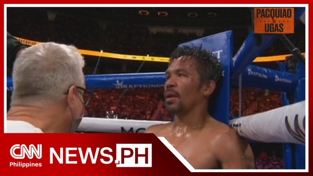 Pacquiao talo ni Ugas via unanimous decision