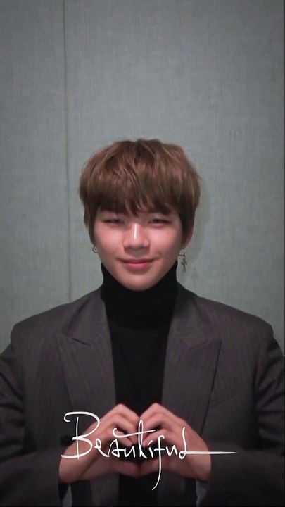 Wanna One ROAD 강다니엘의 컴백 메세지 ( 1080 X 608 )