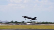 US Air Force • F-35 Lightning II • Stealth Multirole Combat Aircraft • Take Offs & Landings