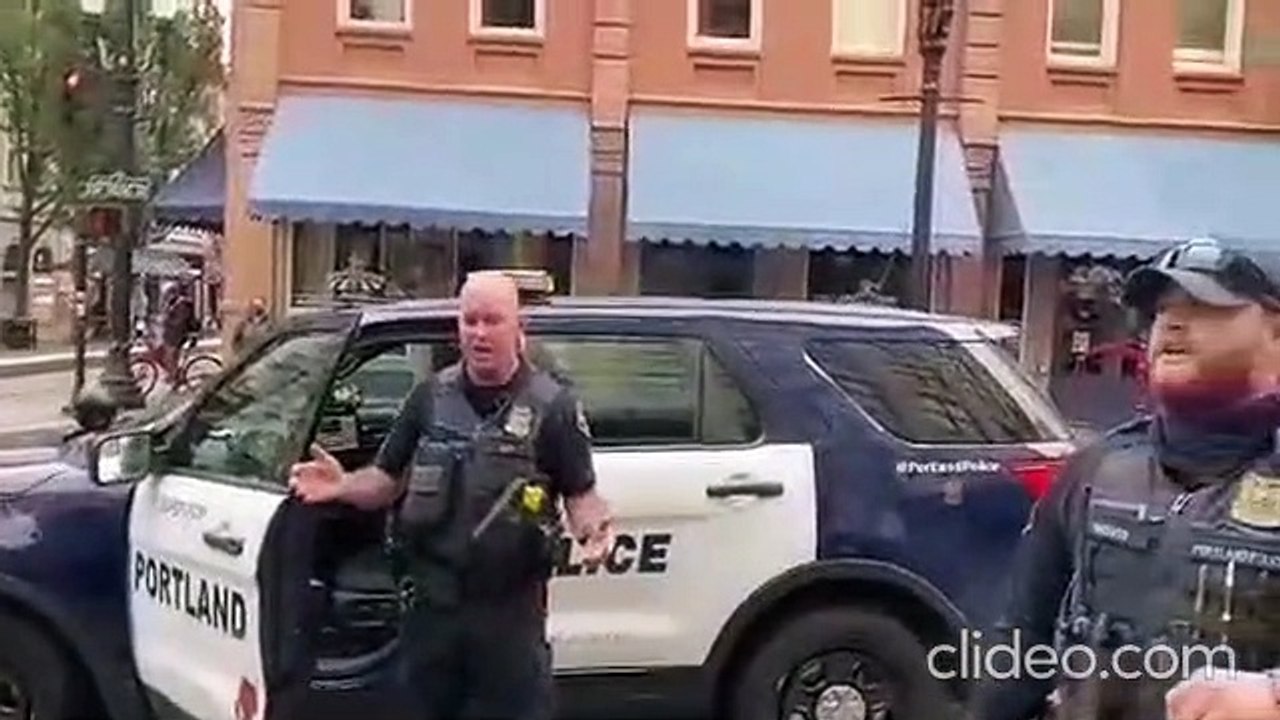 Portland Antifa Attack