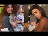 شاهدوا ماذا فعلت ليا ابنة نانسي عجرم بها أمام الكاميرا!! و فيديو حصري لـ ابن ميريام فارس