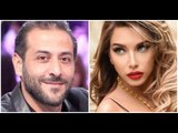 احضان وقبل بين دانا حلبي وهذا الفنان الشهير .. هل تغيظ خطيبها السابق عبد المنعم عمايري؟