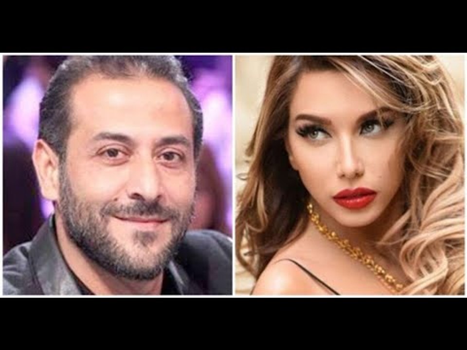 احضان وقبل بين دانا حلبي وهذا الفنان الشهير .. هل تغيظ خطيبها السابق عبد المنعم عمايري؟