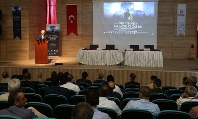 Muş'ta "950. yılında Malazgirt Zaferi Uluslararası Sempozyumu" başladı