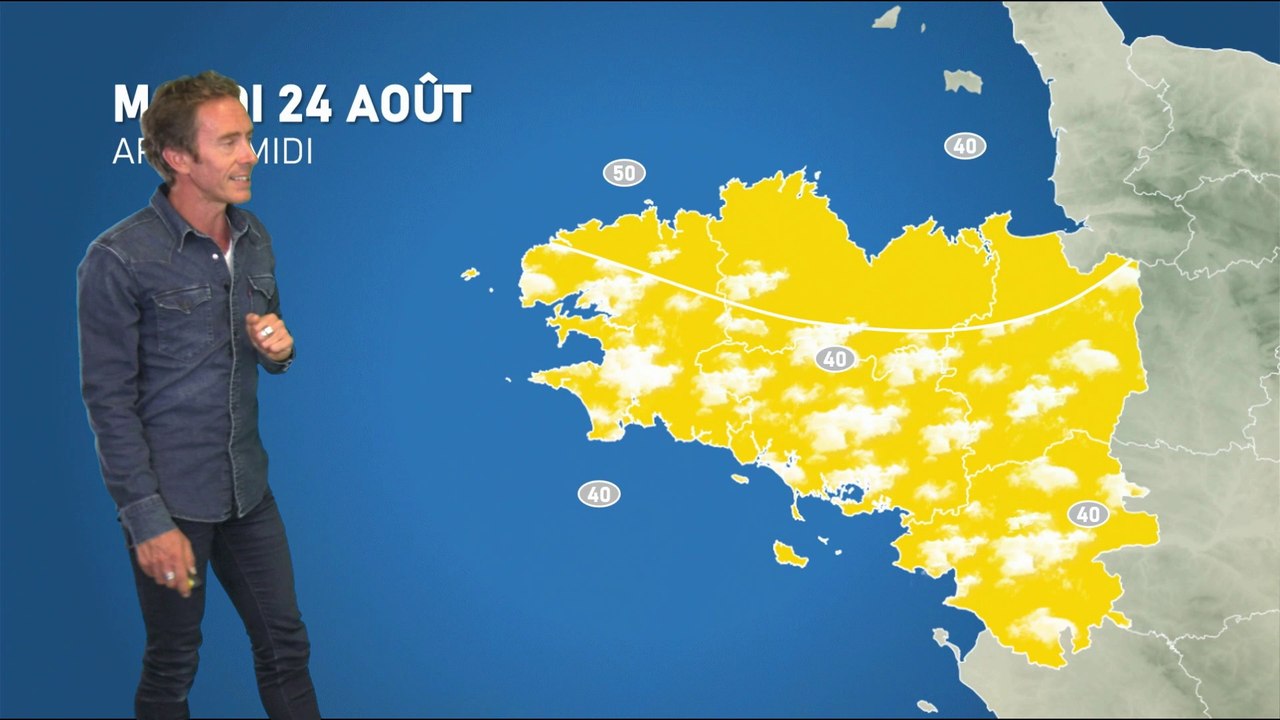 Bulletin météo pour le mardi 24 août 2021