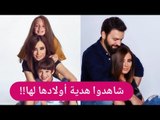 صورة حصرية لـ وفاء الكيلاني مع ابنيها من طليقها اللبناني .. حذفتها بسبب تيم حسن ؟!!