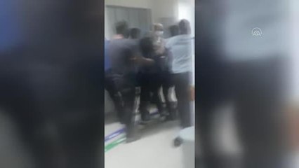 Burdur'da sağlık çalışanlarını darbettiği öne sürülen 4 şüpheli gözaltına alındı