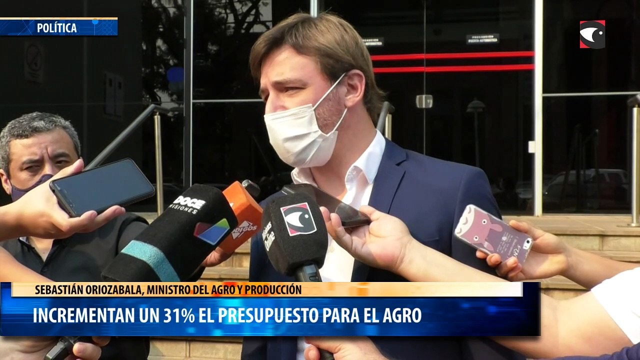 Incrementan un 31% el presupuesto para el Agro