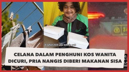 Celana Dalam Penghuni Kos Wanita Dicuri, Pria Nangis Diberi Makanan Sisa