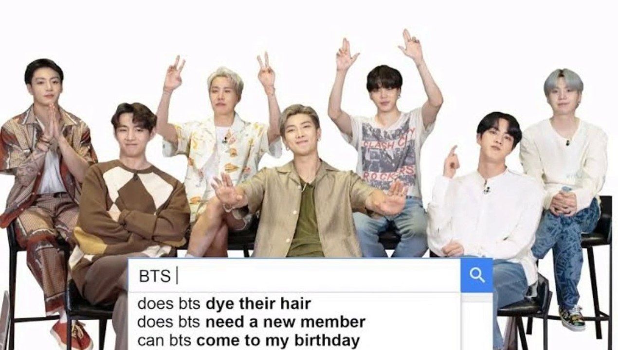 [ENG SUB] [FULL] BTS Answer the Webs Most Searched Questions