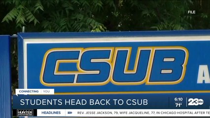 Students head back to CSUB