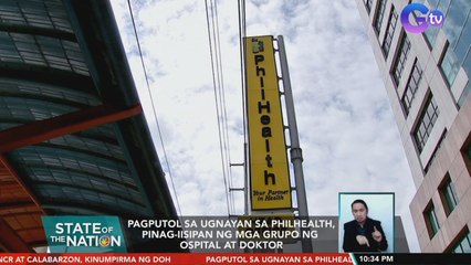 Pagputol sa ugnayan sa PhilHealth, pinag-iisipan ng mga grupo ng ospital at doktor | SONA