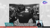 Emosyonal na video ng pamilya ni Sen. Pacquiao, matapos mabigo sa kaniyang huling laban | SONA
