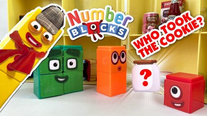 Sherblock Holmes : Who Took the Cookie from the Cookie Jar (Numberblocks Parody)