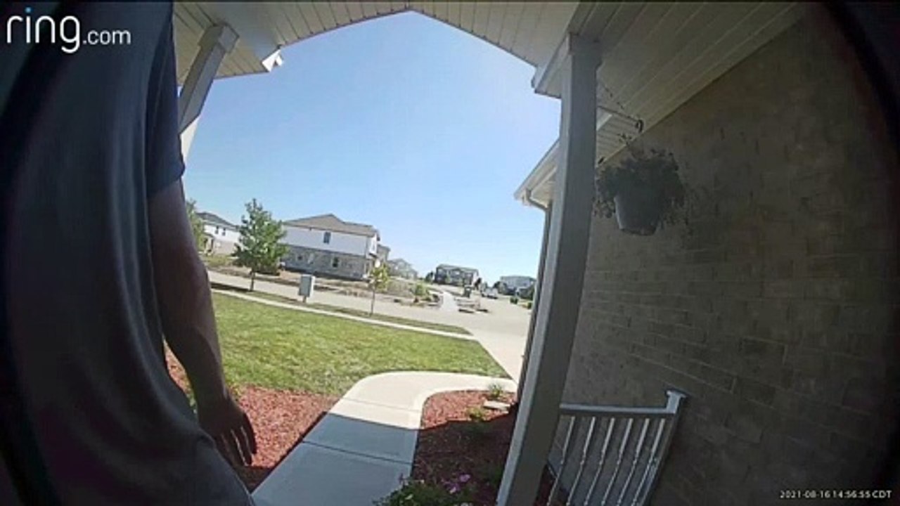 Dust Devil Swirls Down the Street