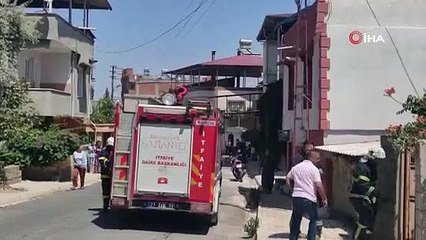 Mangal keyfi bir evi kül etti