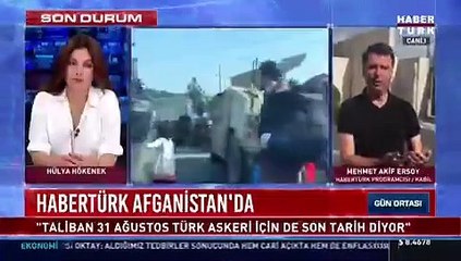 Gazeteci Mehmet Akif Ersoy: Taliban mensubu silahlı biri yanıma geldi, yazı gösterdi; Malatya'da İnönü Üniversitesi’nden kabul almış