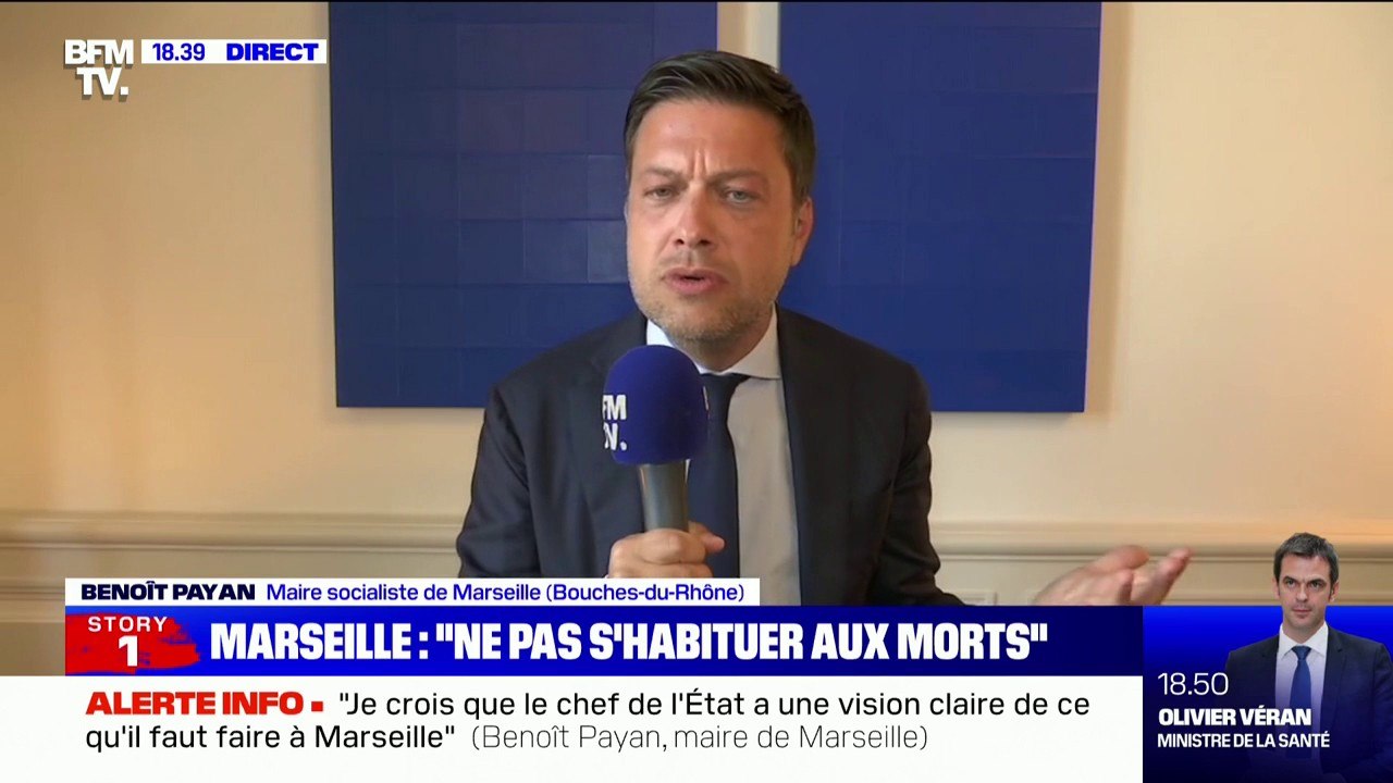 Benoît Payan sur la délinquance à Marseille: "On doit taper partout où on doit taper, mais on doit aussi faire de la pédagogie et du service public"