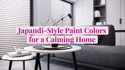 Japandi-Style Paint Colors for a Calming Home