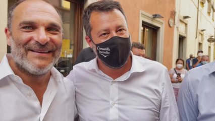 Salvini: "Con Draghi abbiamo parlato di temi economici e Afghanistan"