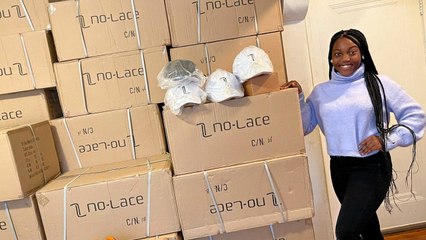 12-Year-Old Delivers Shoes To Kids In Ghana