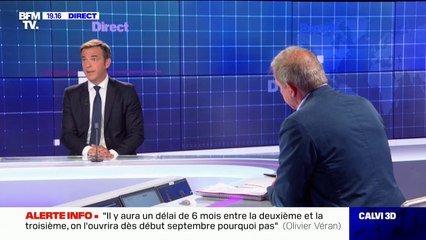 Covid-19: Olivier Véran (@olivierveran) note "une petite baisse depuis 5-6 jours" du nombre de cas mais reste "très prudent"