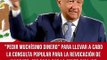 En la 'mañanera', López Obrador volvió a arremeter contra el INE al acusarlo de 