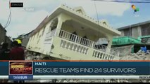 Haiti: Earthquake survivors found