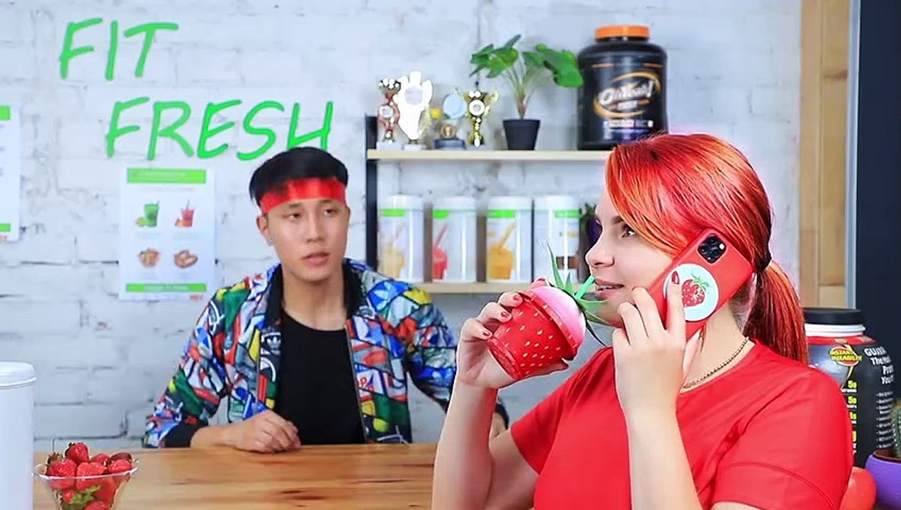 ¡Desafío con Fresas! ¡Bromas y Trucos con Fresas!