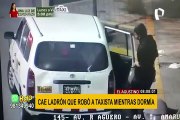El Agustino: detienen a ladrón de taxista que dormía en su vehículo