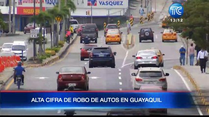 Incrementan las denuncias por robo de vehículos en Guayas