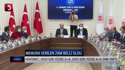 6,5 milyon memur ve memur emeklisinin dört gözle beklediği zam oranı belli oldu.