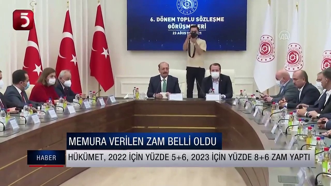 6,5 milyon memur ve memur emeklisinin dört gözle beklediği zam oranı belli oldu.