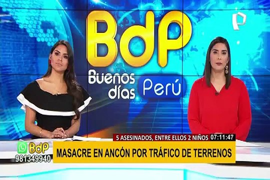 Ancón: masacre por tráfico de terrenos deja cinco muertos, entre ellos dos niñas de 3 y 13 años [VÍDEO]