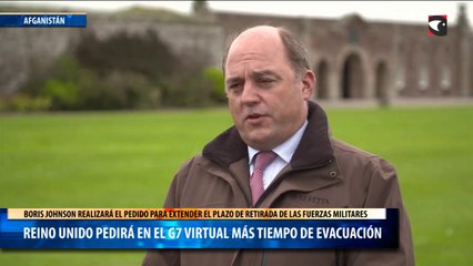 Reino Unido pedirá en el G7 virtual más tiempo de evacuación