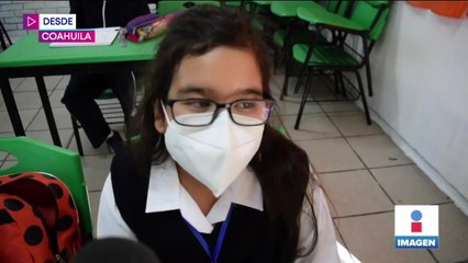 Coahuila regresó a clases presenciales este lunes