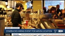 Kern Back in Business - Starbucks hiring event for Arvin location