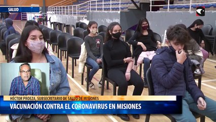 Vacunación contra el coronavirus en Misiones