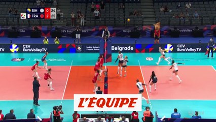 Les Bleues décrochent leur première victoire face à la Bosnie-Herzégovine - Volley - Euro (F)