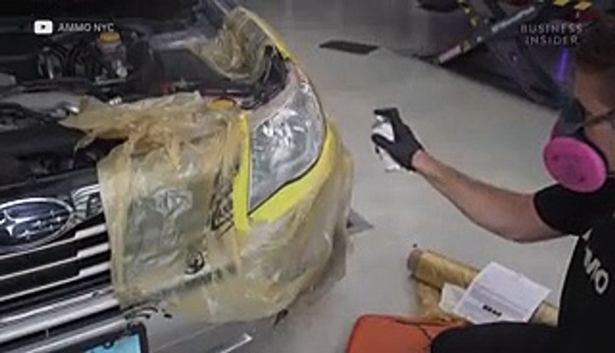 How a car covered in mold gets professionally d...