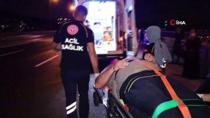 TEM’de yolcu otobüsünün de aralarında olduğu 3 araç birbirine girdi: 1 yaralı