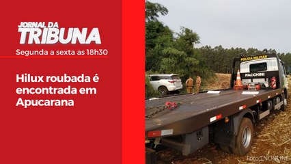 Hilux roubada é encontrada em Apucarana