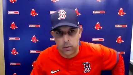 Alex Cora says Nathan Eovaldi "Was Amazing" | 8-23