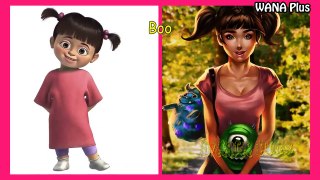 Cartoon Characters in Real Life Grown Up