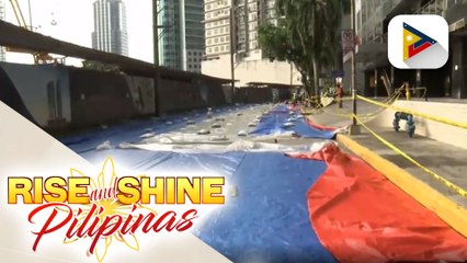 Download Video: Bitak sa Topaz Road, Ortigas Center, Pasig City, bunsod ng crack sa drainage line; Pagsasaayos sa Topaz Road, sisimulan mamayang hapon