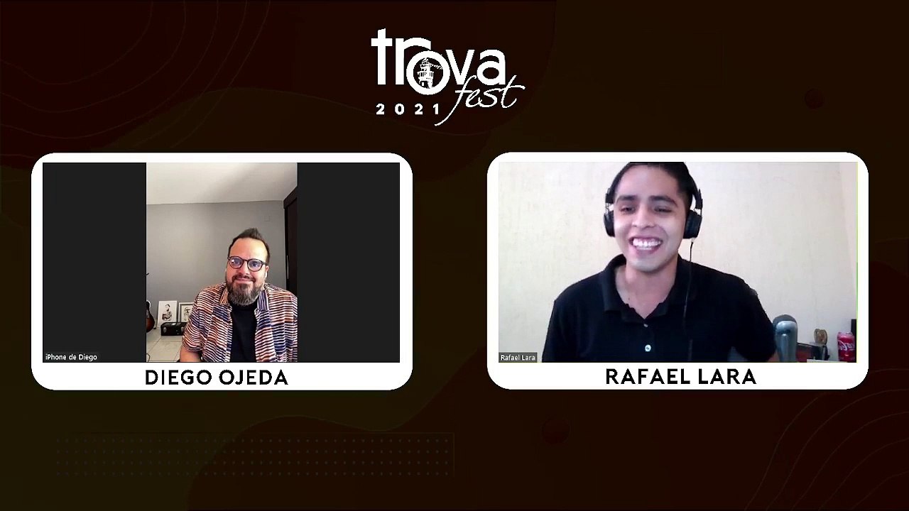 Diego Ojeda habla en entrevista sobre su participación en el Trovafest 2021
