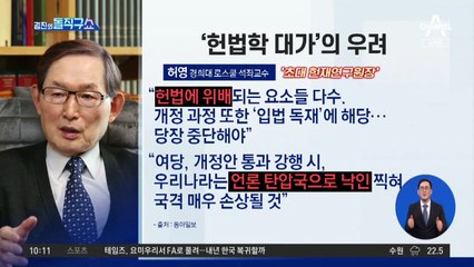 헌법 위 언론중재법?…‘기사 열람차단 청구권’ 쟁점