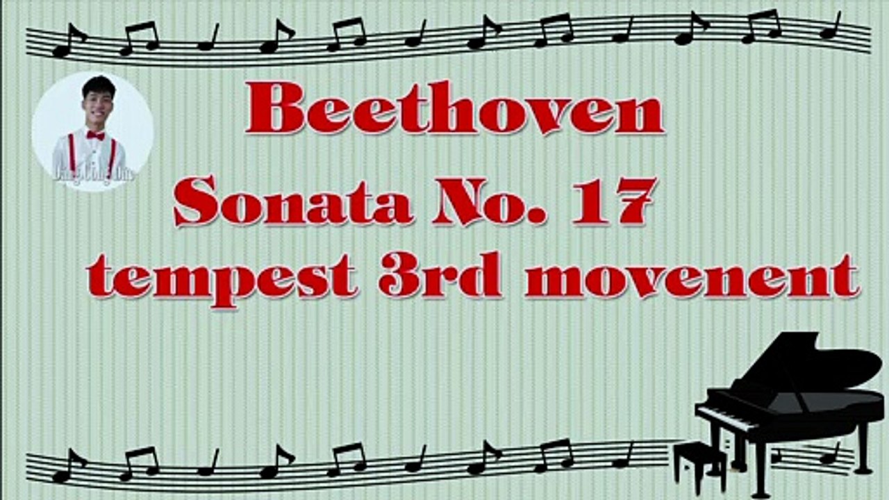 Beethoven -_sonata No. 17_ _tempest 3rd movenent_Dang_cong-Duc-piano